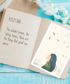 postcard- Feel in slow living collection 1 by Eding Illustration