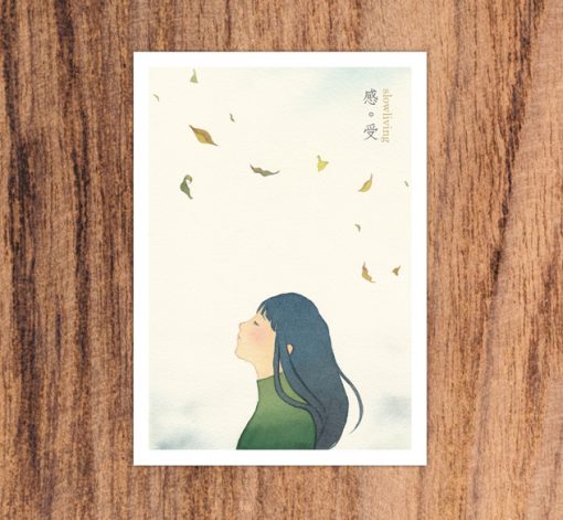 postcard- Feel in slow living collection 2 by Eding Illustration