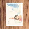 postcard- Rest in slow living collection 2 by Eding Illustration