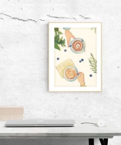 Art Print - taste in slow living collection by Eding Illustration